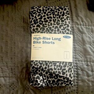 Old Navy High Rise Long Bike Shorts
